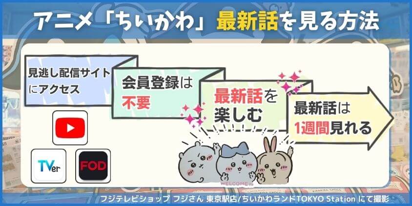 【最新話限定】無料の見逃し配信を利用する