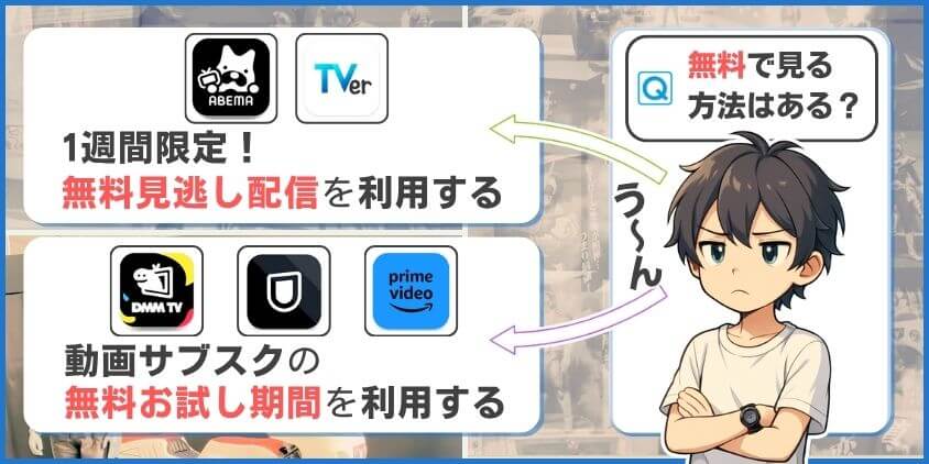 「東島丹三郎は仮面ライダーになりたい」を無料で見る方法