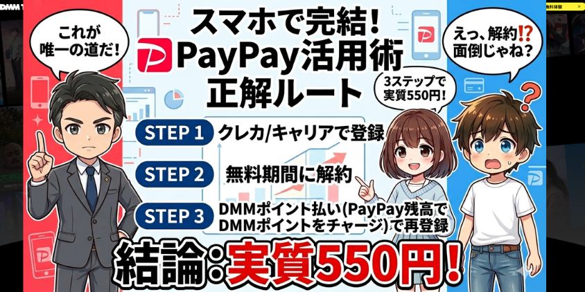 【3ステップ手順】PayPayを活用したい人の正解ルート